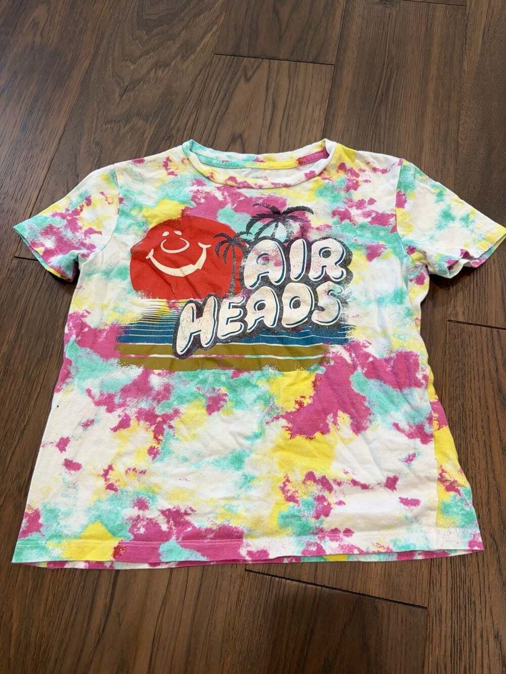 Airheads Candy Tie-Dye Graphic T-Shirt Kids Size S 6-7